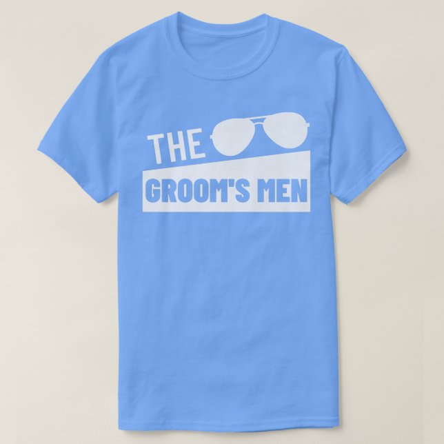 Grooms Men Wedding Party Best Man Bachelor Party G T-Shirt (Design Front)