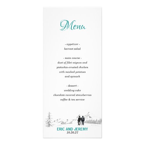 Grooms Mountain Love Menu