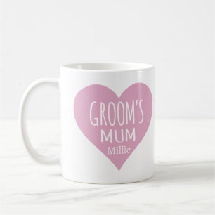 Grooms Mum Wedding Favour Coffee Mug Keepsake Gift