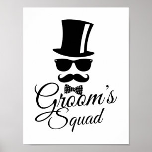 Groom's squad poster