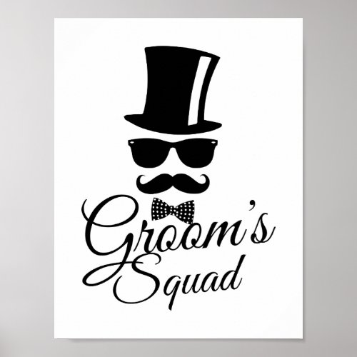 Grooms squad poster