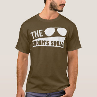 Grooms Squad Wedding Best Man Bachelor Party Groom T-Shirt