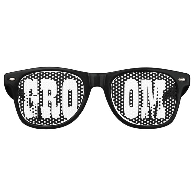 Grooms Swag Party Shades (Front)