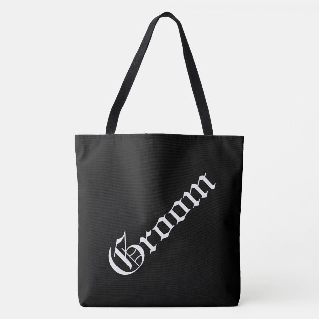 Grooms Tote Bag (Front)