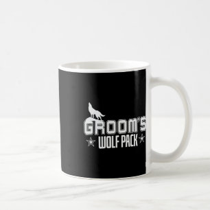 Groom's Wolfpack Men Bachelor Party Coffee Mug