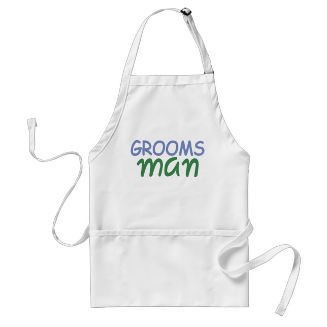 Groomsman Adult Apron (Front)