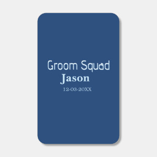 groomsman bachelorette party add name modern simpl matchboxes