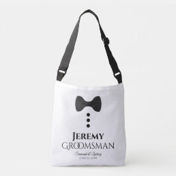 Groomsman Black Tie Wedding Swag Bag
