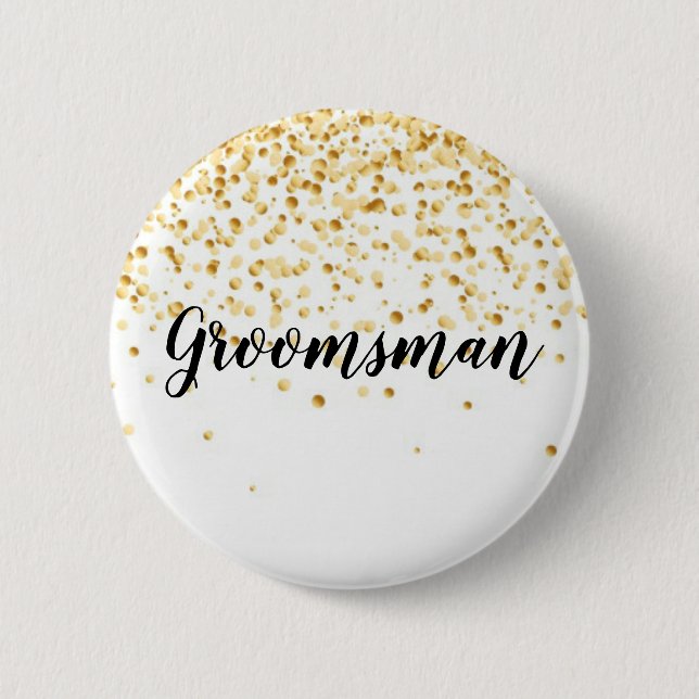 Groomsman Button (Front)