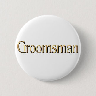 Groomsman button