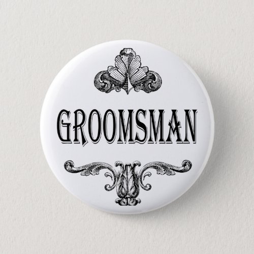 groomsman customizable color button