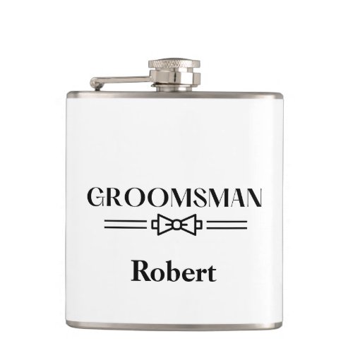 Groomsman Flask