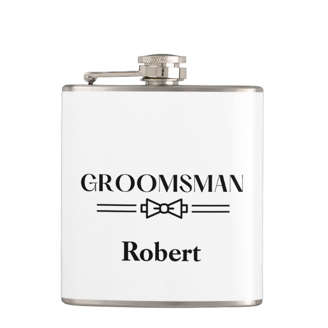 Groomsman Flask (Front)