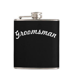 Groomsman Flask - Any Custom Color