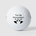 Groomsman Golf Ball Invite