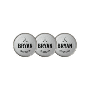 Groomsman Golf Ball Marker