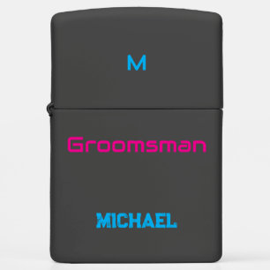 Groomsman Michael – Premium Lighter Gift Edition