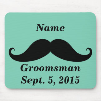 Groomsman Mustache Mousepad