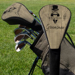 Groomsman Name Tuxedo Rustic Golf Head Cover<br><div class="desc">Groomsman Name Tuxedo Rustic Golf Head Cover. Create the perfect wedding or bachelor party gift. Personalize this design with your own text. Further customize this design by selecting the "customize further" link.</div>
