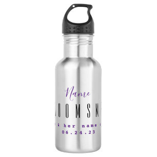 Groomsman Personalized Water Bottle HAMbyWG