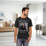 Groomsman photo bachelor party T-Shirt<br><div class="desc">Personalize and add your own photo of the bachelor.  Personalize and add a name. Text: Groomsman</div>