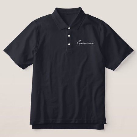 Groomsman Polo Shirt