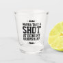 Groomsman Proposal Funny Wedding Drink Idea Take a Shot Glass