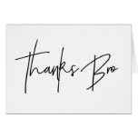 Groomsman Thank You Card Thanks Bro Card Groomsman Thank You Card Thanks Bro Card