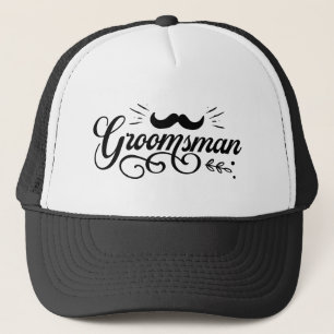 Groomsman Wedding Trucker Hat