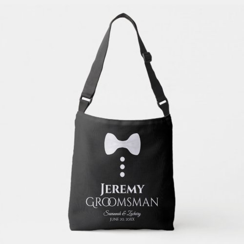 Groomsman White Tie Wedding Swag Bag