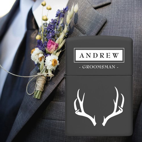 Groomsman Zippo Lighter