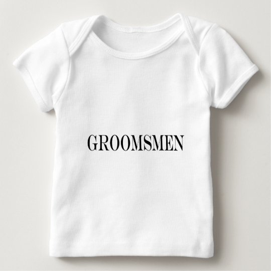 Groomsmen Baby T-Shirt