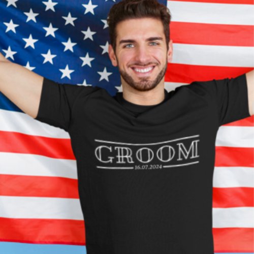 Groomsmen Bachelor Party Custom Gift T_Shirt