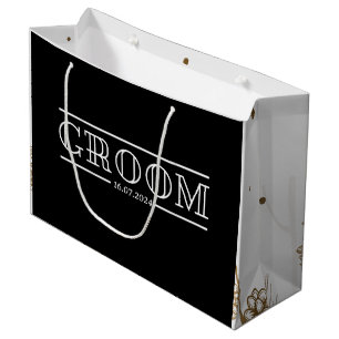 Groomsmen Bachelor Party Custom Large Gift Bag