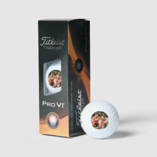 Groomsmen Gift Golf Personalized Fun Photo Custom Balls