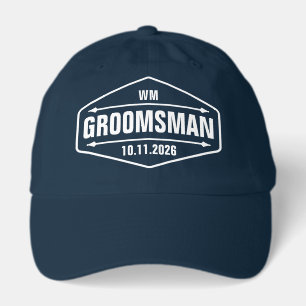 Groomsmen Gifts Personalized for Bachelor Party Hat