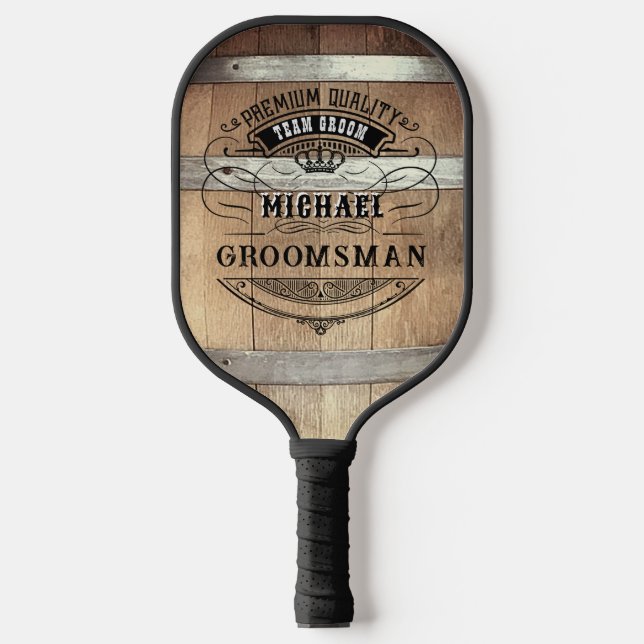 Groomsmen Gifts Pickleball Paddle (Front)