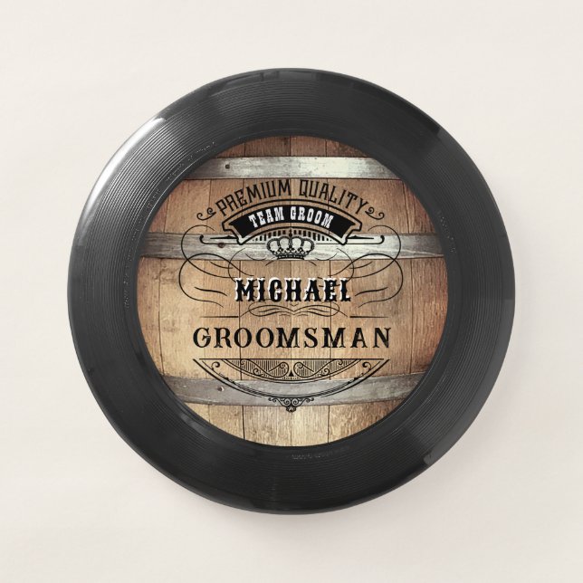 Groomsmen Gifts Wham-O Frisbee (Front)