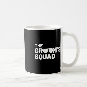 Groomsmen Groom Squat Men Bachelor Supplies Party  Coffee Mug
