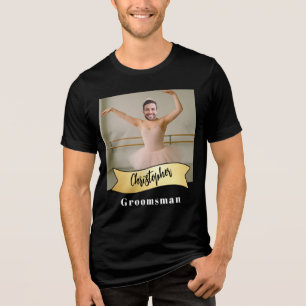 Groomsmen Pint Glass Series: The Barre Tender Tri-Blend Shirt