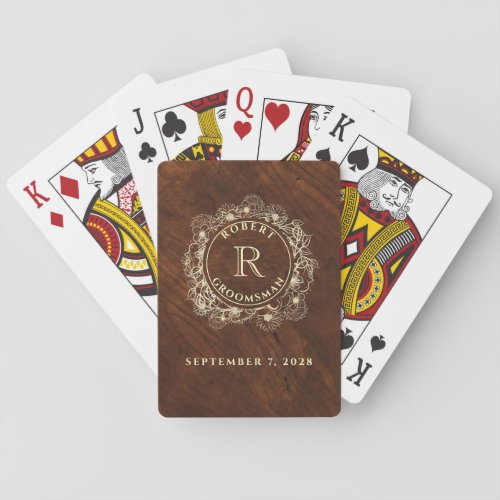 Groomsmen Poker Cards