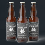 Groomsmen Proposal Beer Label<br><div class="desc">Pop the BIG question to your groomsmen with these fun beer labels! Sold in sets of 6,  so gather the guys and get this party started!</div>