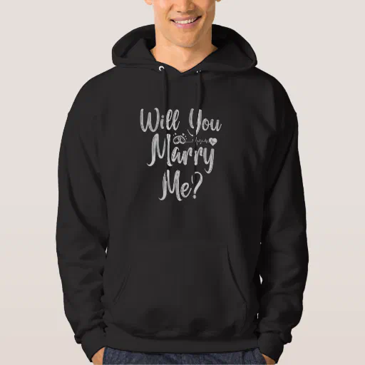 Groomsmen Proposal Will You Marry Me Couples Engag Hoodie