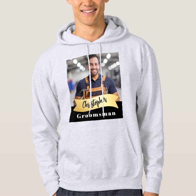 Groomsmen Series: The Fix-It Fella Hoodie (Front)