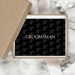 Groomsmen Swagbag Tissue Paper
