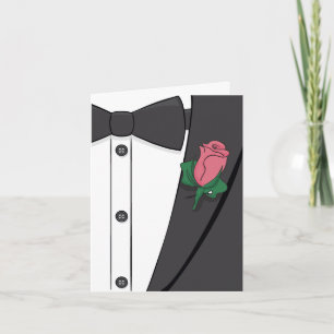 Groomsmen Thank You Card - Buds