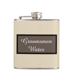 Groomsmen Water Flask