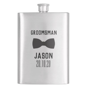 Groomsmen Wedding Party Gift Flask