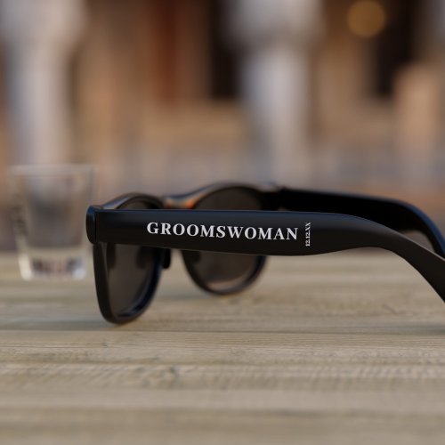 Groomswoman Wedding Favor Sunglasses