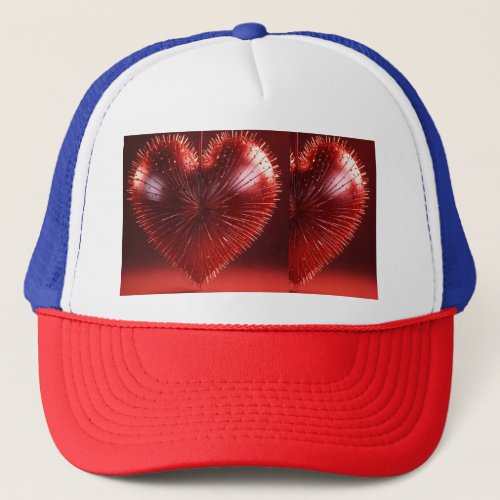 GroomyGrove Studio Playful Love T_Shirt Designs Trucker Hat